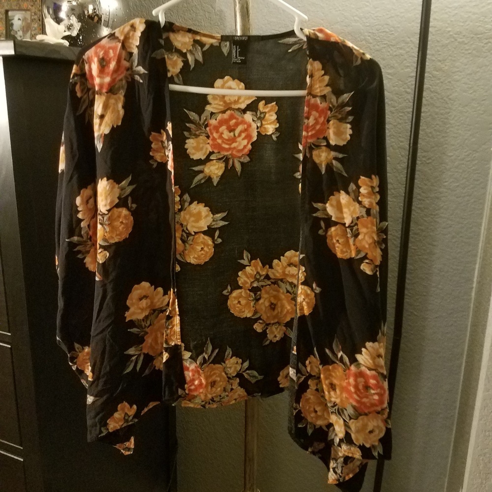 Floral shawl